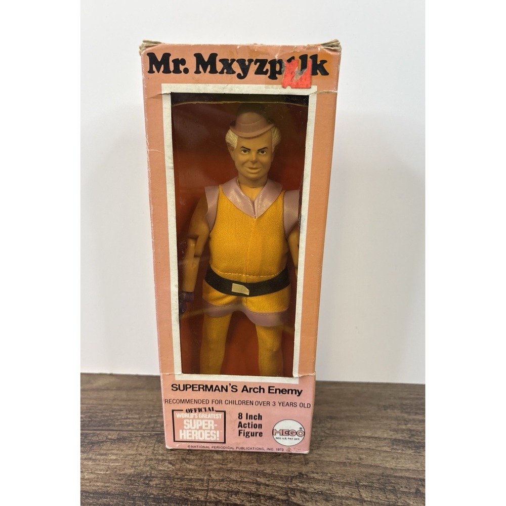Mego Mr Mxyzptlk Vintage 1973 Complete Type 1 Action Figure W Original Box